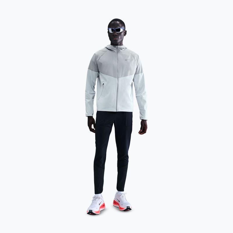 Geacă de alergare pentru bărbați Nike Miler Repel Winterized pure platinum 2