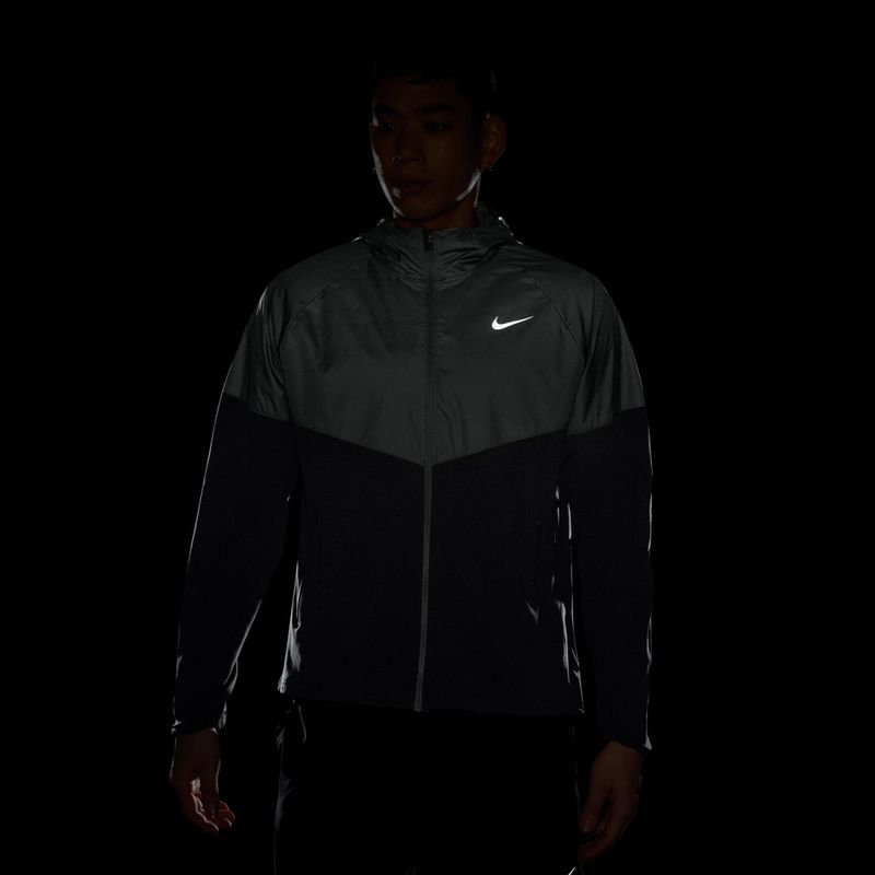 Geacă de alergare pentru bărbați Nike Miler Repel Winterized pure platinum 7