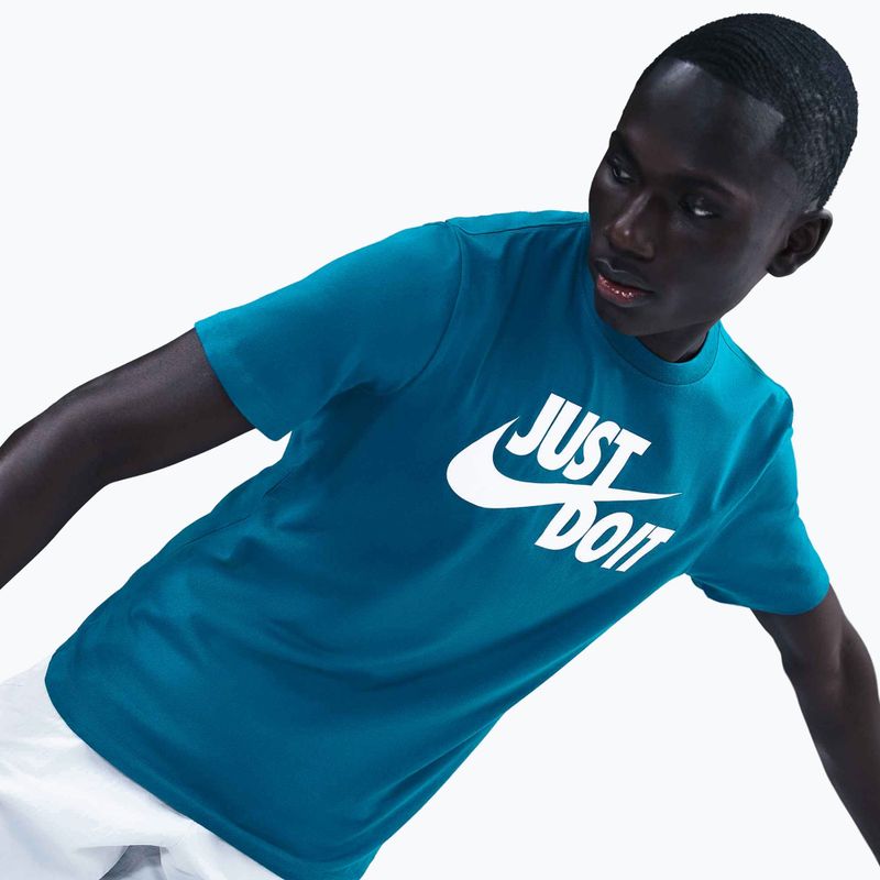 Tricou pentru bărbați Nike Sportswear JDI green abyss 6