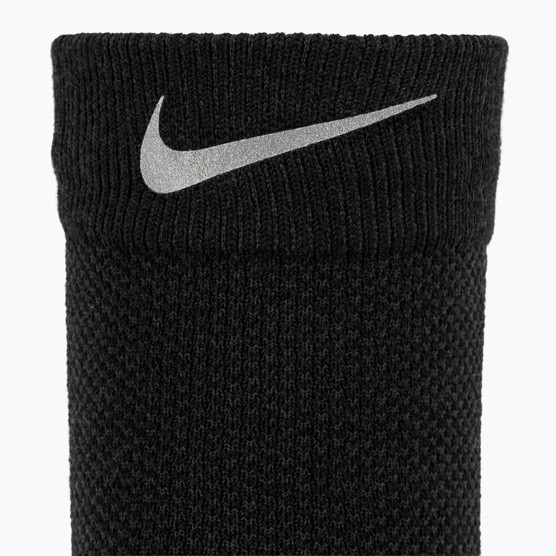 Șosete Nike Running Lightweight Wool Crew black/dark smoke grey 3
