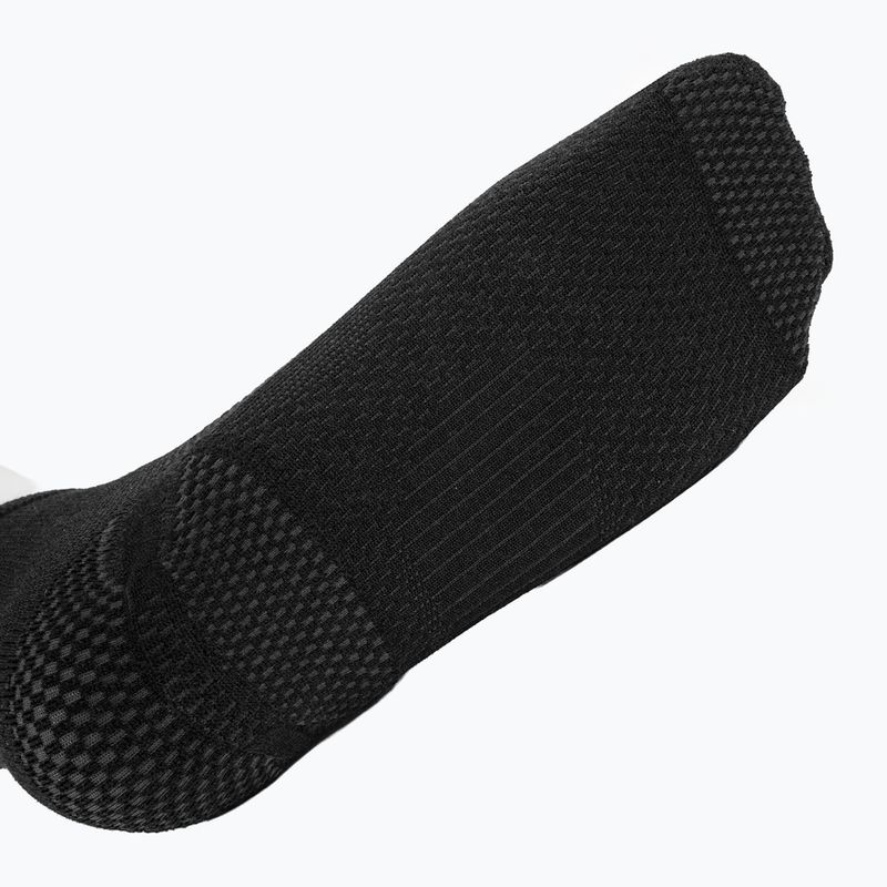 Șosete Nike Running Lightweight Wool Crew black/dark smoke grey 5