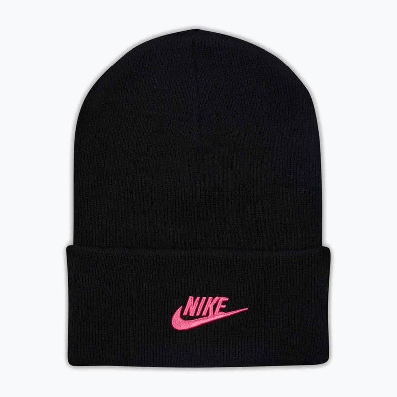 Căciulă de iarnă Nike Peak Futura Beanie black/pinksicle