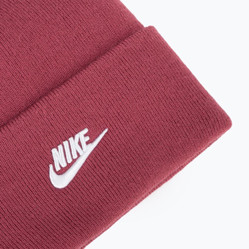 Căciulă de iarnă Nike Peak Futura Beanie sweet beet/white 3
