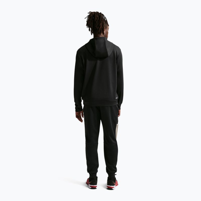 Bluză de antrenament pentru bărbați Nike Flex black/black/white 2