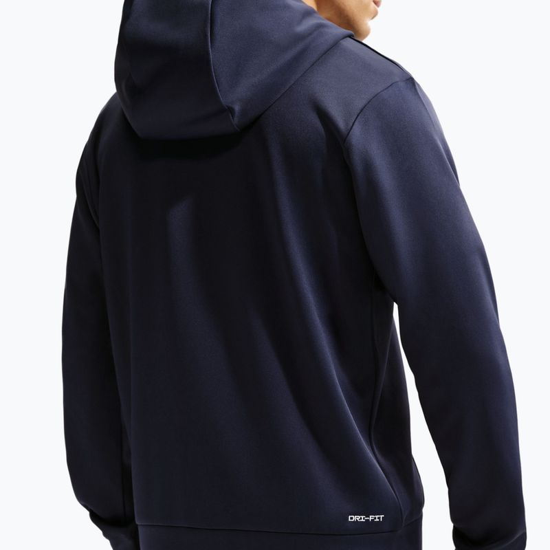 Bluză de antrenament pentru bărbați Nike Hyverse Dri-Fit Full Zip Hoodie 3