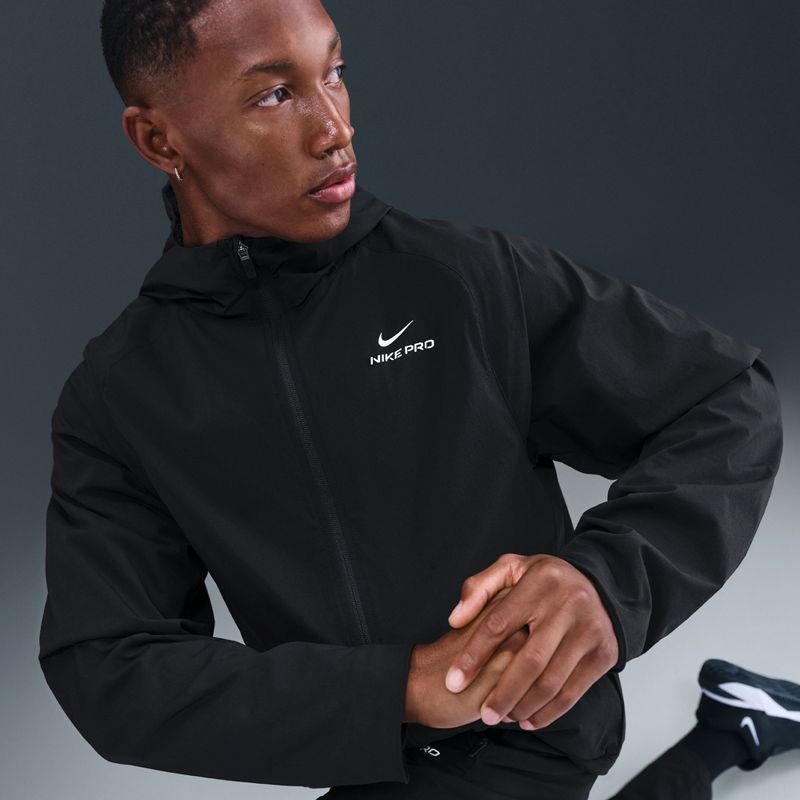 Geacă pentru bărbați Nike Pro Octa Therma-Fit black/white 5