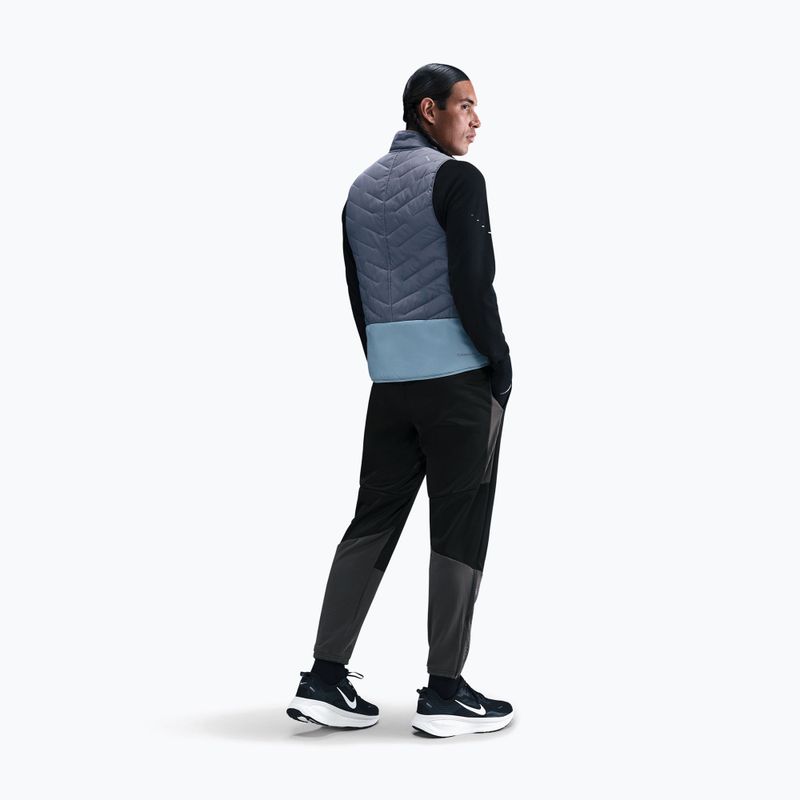 Pantaloni de alergare pentru bărbați Nike Challenger Therma-Fit Winterized black/anthracite/black 3