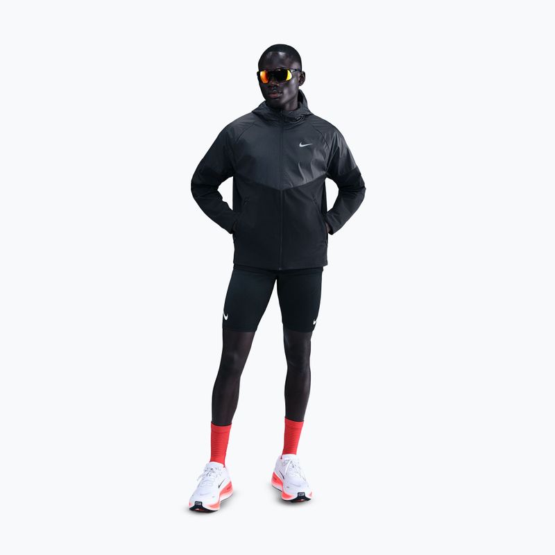Geacă de alergare pentru bărbați Nike Miler Repel Winterized black/anthracite 2