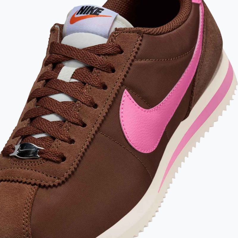 Încălțăminte pentru femei Nike Cortez fauna brown/sail/white/pink spell 8