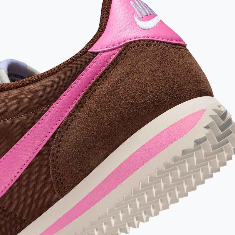 Încălțăminte pentru femei Nike Cortez fauna brown/sail/white/pink spell 9
