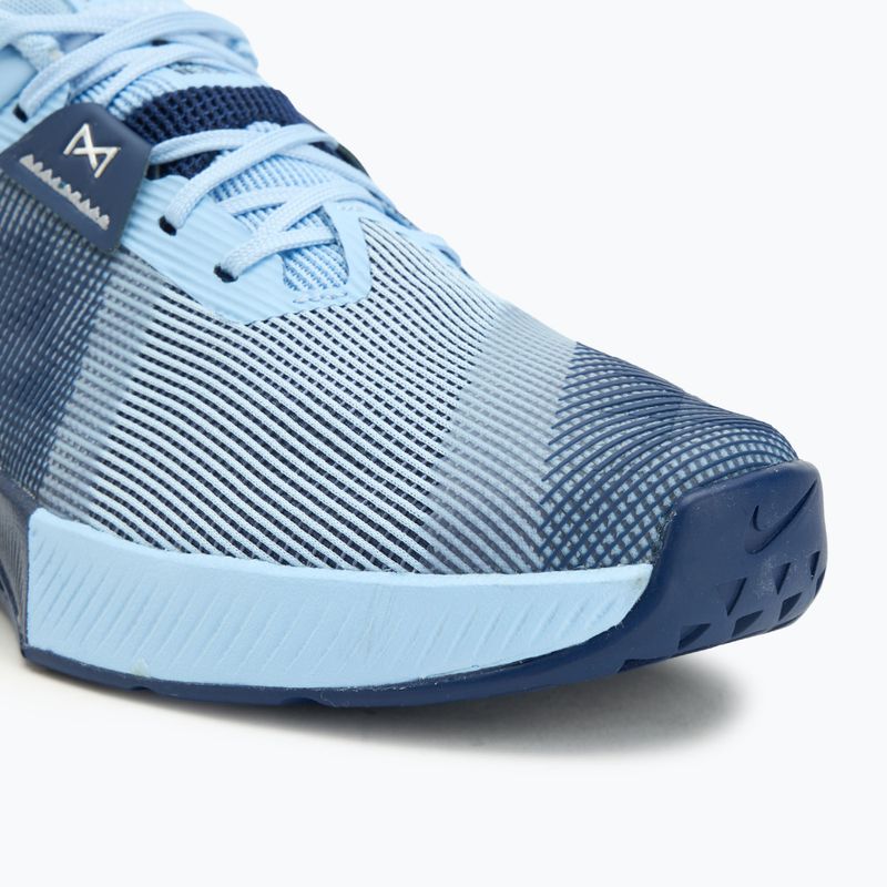 Încălțăminte de antrenament pentru femei Nike Metcon 10 psychic blue/blue void/metallic silver 7