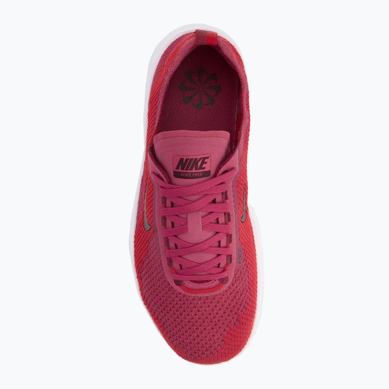 Încălțăminte de antrenament pentru femei Nike Free 2025 sweet beet/university red/burgundy crush 5
