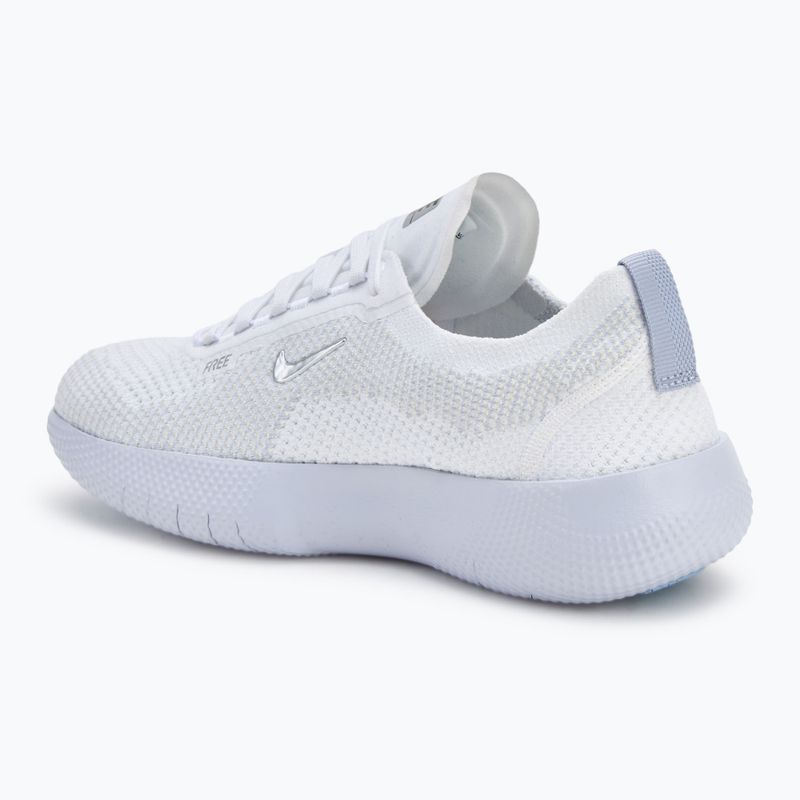 Încălțăminte de antrenament pentru femei Nike Free 2025 white/ghost/metallic silver 3