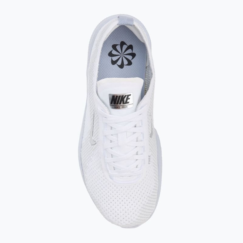 Încălțăminte de antrenament pentru femei Nike Free 2025 white/ghost/metallic silver 5