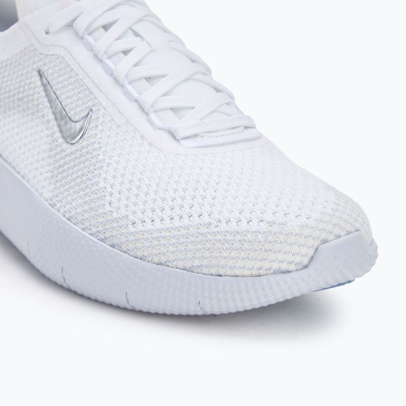 Încălțăminte de antrenament pentru femei Nike Free 2025 white/ghost/metallic silver 7