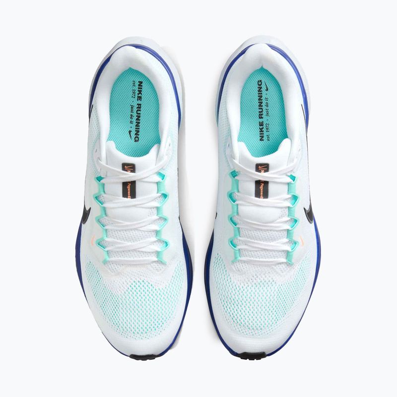 Pantofi de alergare pentru bărbați Nike Pegasus 41 white/hyper turquoise/concord/black 7