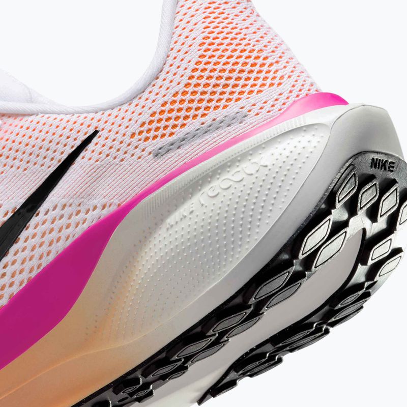 Pantofi de alergare pentru femei Nike Pegasus 41 White/Fire Pink/Orange Pulse/Black 9