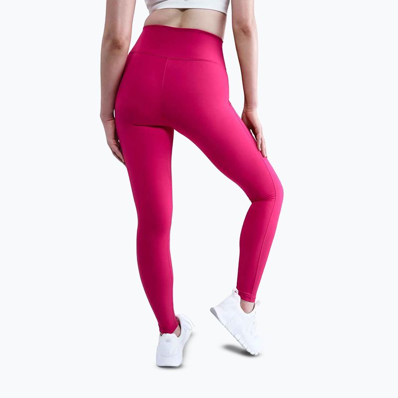 Colanți pentru femei Nike One Seamless Front rush pink/white 3