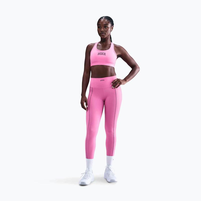 Colanți pentru femei Nike One High-Waisted playful pink 2