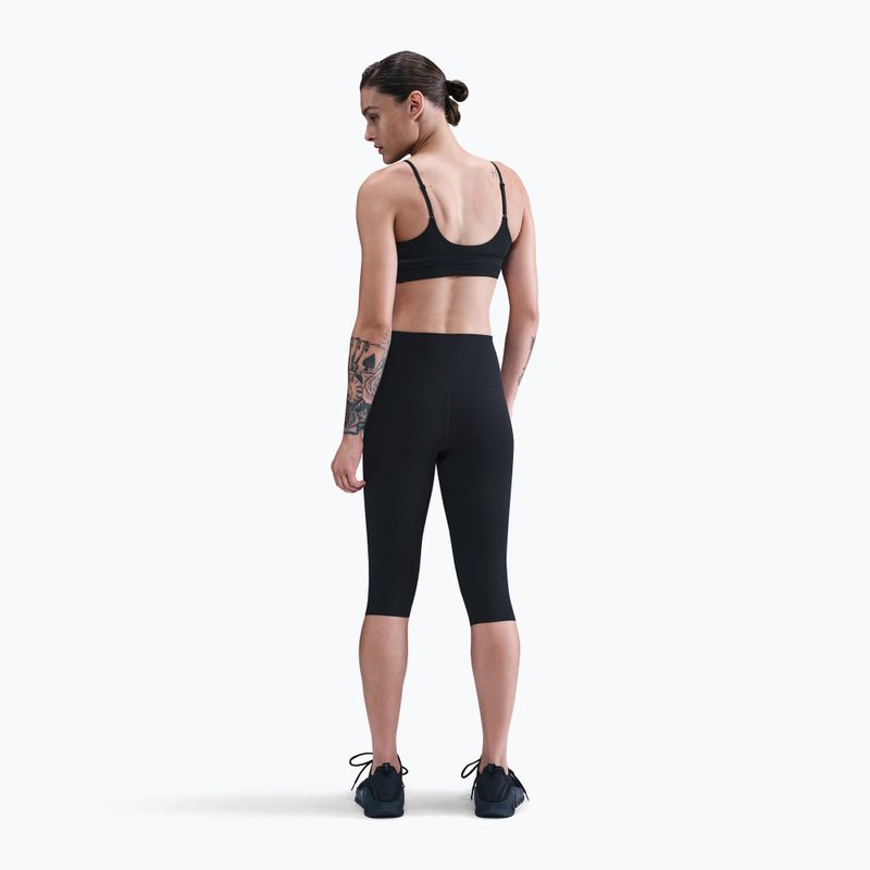Sutien de antrenament Nike One Light-Support black/white 3