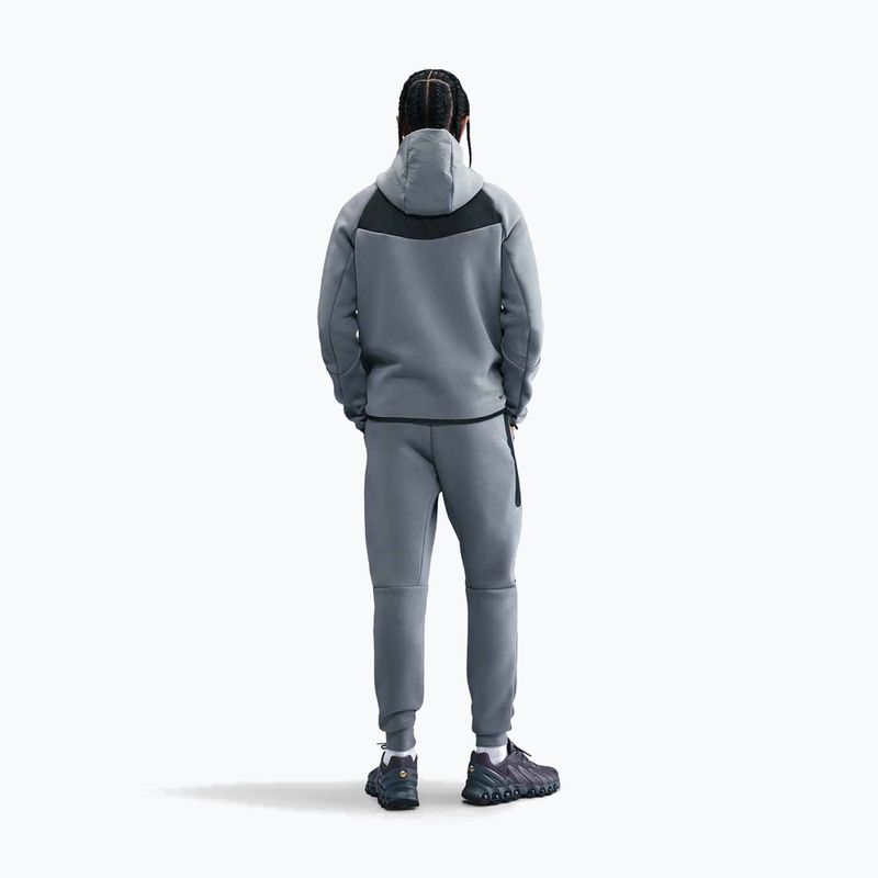 Pantaloni pentru bărbați Nike Tech Joggers cool grey/cool grey/volt 2