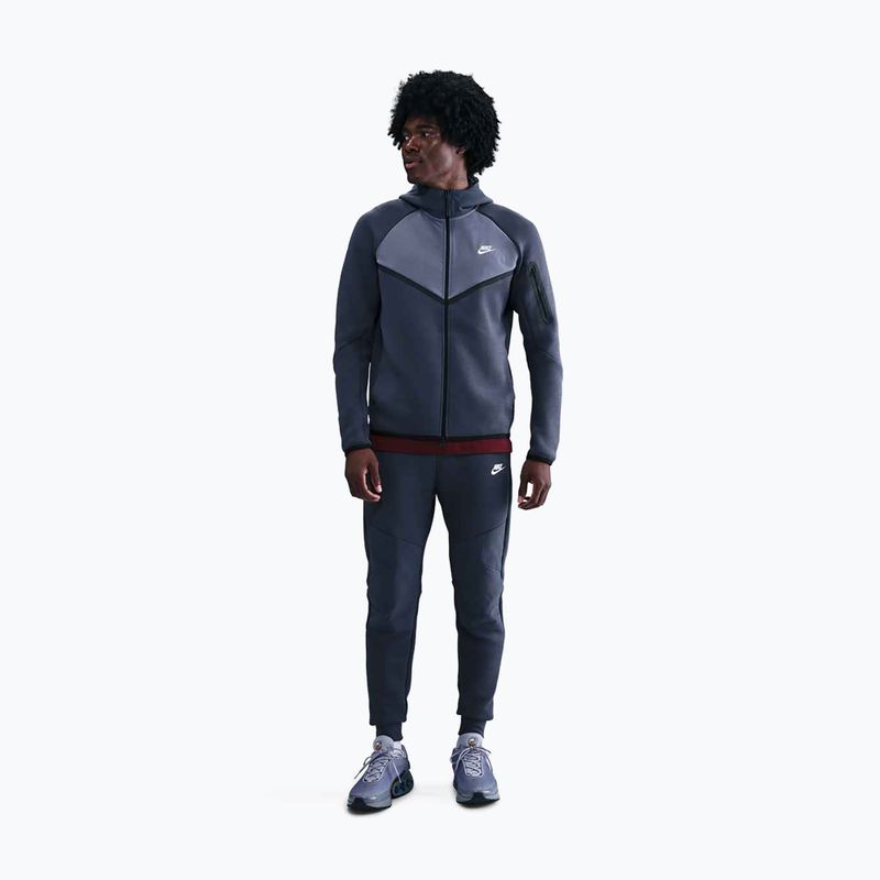 Bluză pentru bărbați Nike Tech Windrunner Full-Zip thunder blue/metallic silver 2