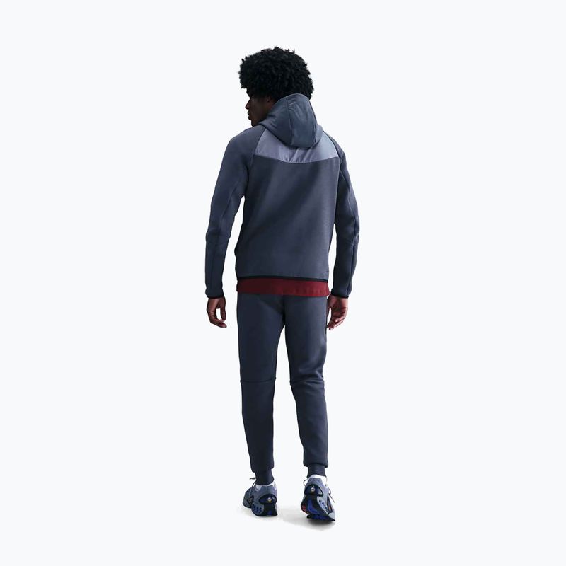 Bluză pentru bărbați Nike Tech Windrunner Full-Zip thunder blue/metallic silver 3