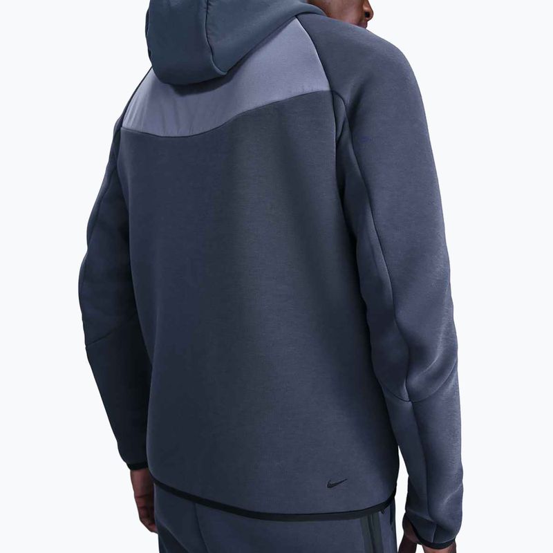 Bluză pentru bărbați Nike Tech Windrunner Full-Zip thunder blue/metallic silver 4