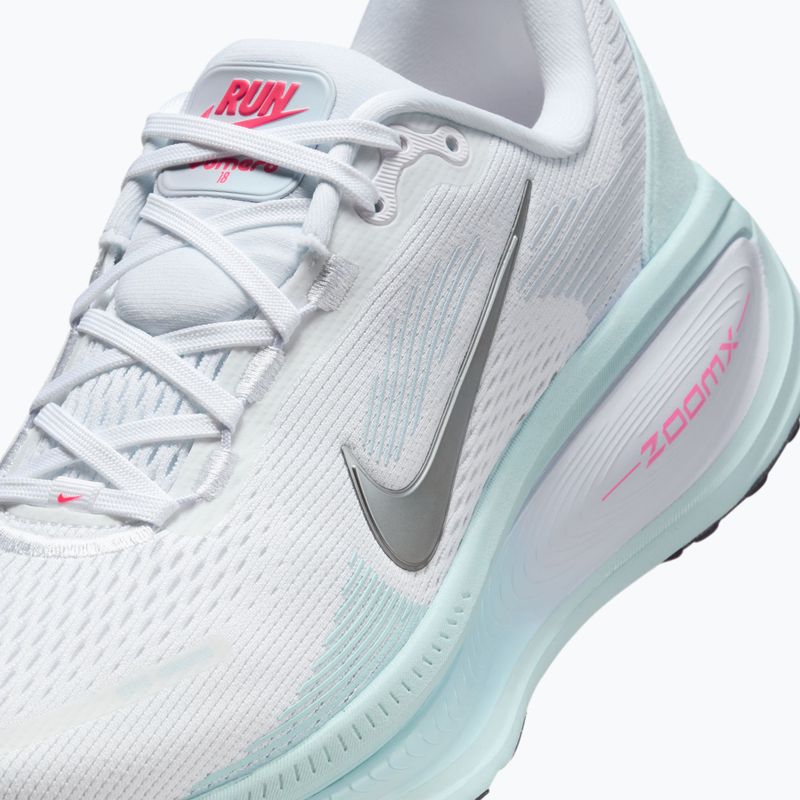 Încălțăminte de alergare pentru femei  Nike Vomero 18 white/glacier blue/metallic silver 14