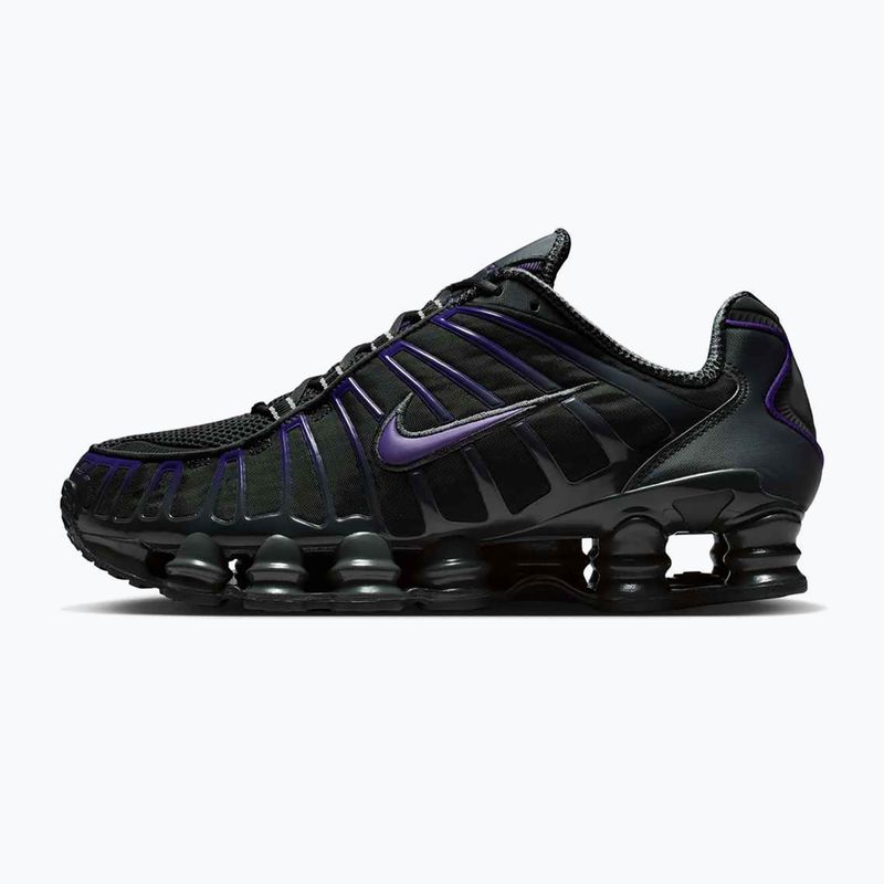 Încălțăminte bărbătească Nike Shox TL dark smoke grey/court purple 2