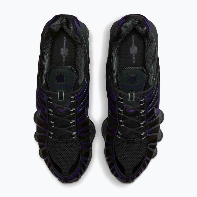 Încălțăminte bărbătească Nike Shox TL dark smoke grey/court purple 3