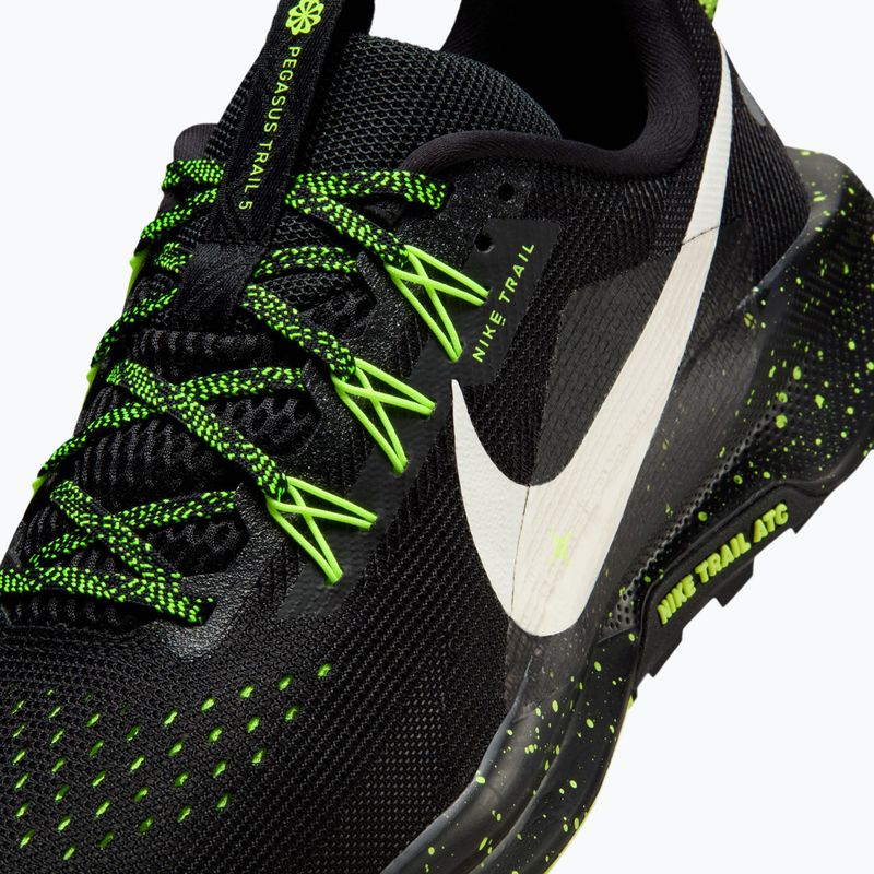 Încălțăminte de alergare pentru bărbați Nike Pegasus Trail 5 Black/Volt Ice/Phantom 7