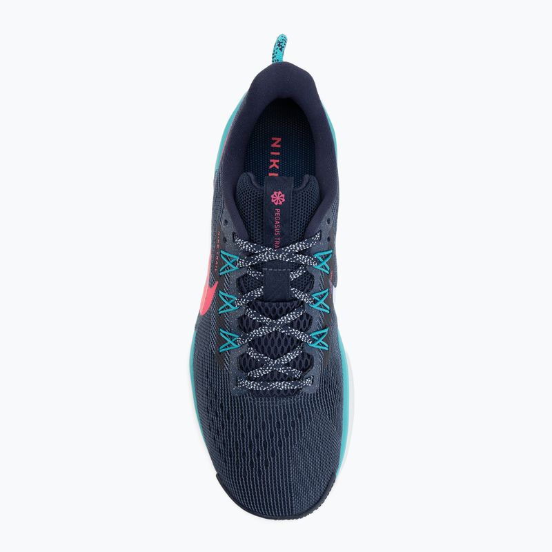 Încălțăminte de alergare pentru bărbați Nike Pegasus Trail 5 midnight navy/dusty cactus/hyper pink 5