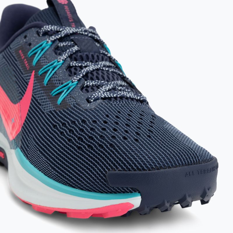 Încălțăminte de alergare pentru bărbați Nike Pegasus Trail 5 midnight navy/dusty cactus/hyper pink 7