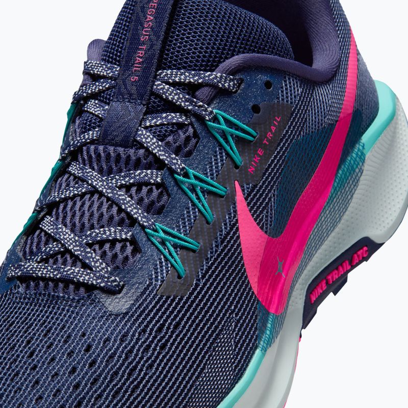 Încălțăminte de alergare pentru bărbați Nike Pegasus Trail 5 midnight navy/dusty cactus/hyper pink 4