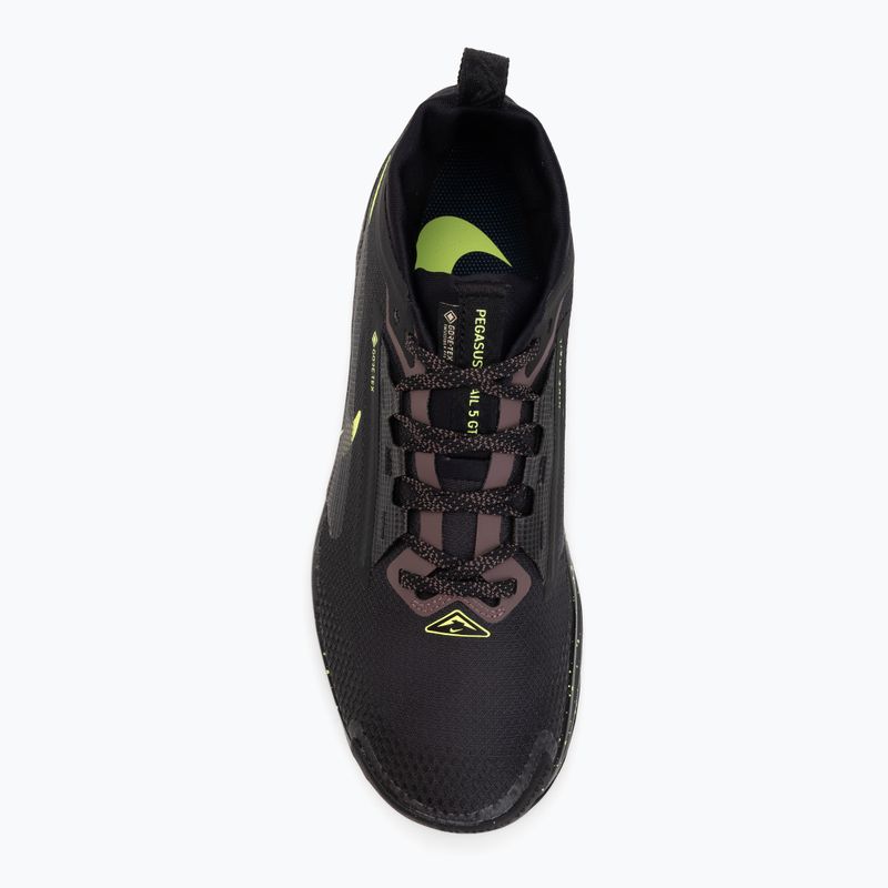 Încălțăminte de alergare pentru bărbați Nike Pegasus Trail 5 GORE-TEX black/phantom/tattoo/volt ice 5
