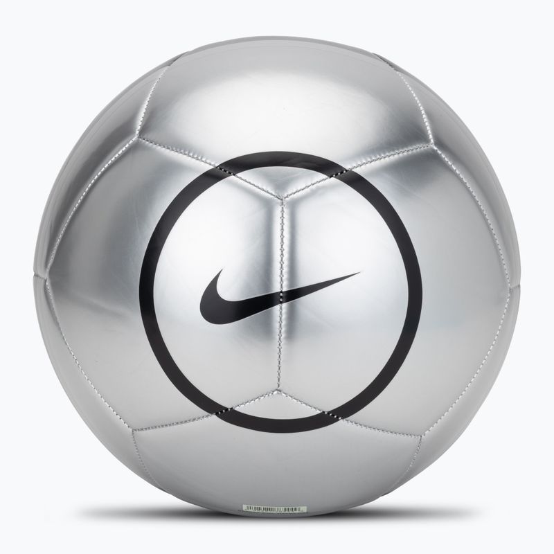 Minge de fotbal Nike Academy T90 Metallic '26 metallic silver/black/black mărimea 5