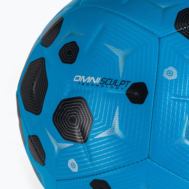 Minge de fotbal Nike Academy blue glow/black/pink blast mărimea 5 4
