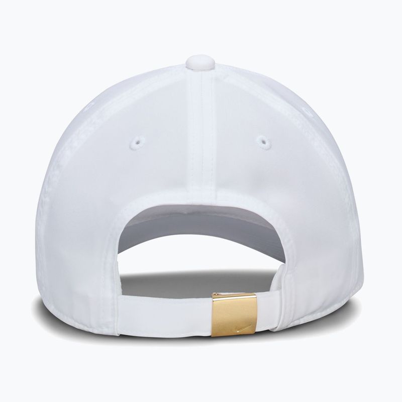 Șapcă pentru copii Nike Dri-FIT Club white/flt gold 2