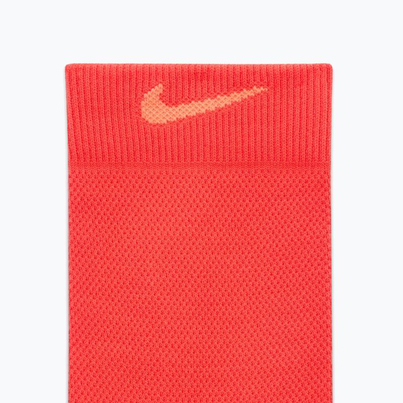 Șosete Nike Running Midweight Micro Crew light crimson/turf orange/turf orange 4
