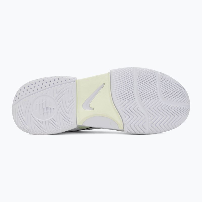 Pantofi pentru bărbați Nike Court Lite 4 white/volt tint/dark raisin 4