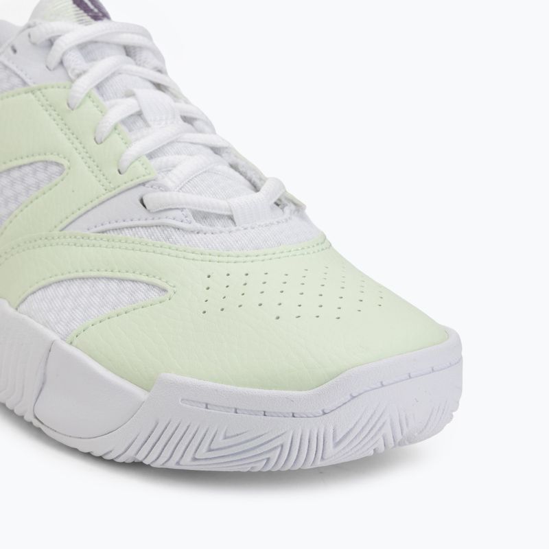 Pantofi pentru bărbați Nike Court Lite 4 white/volt tint/dark raisin 7
