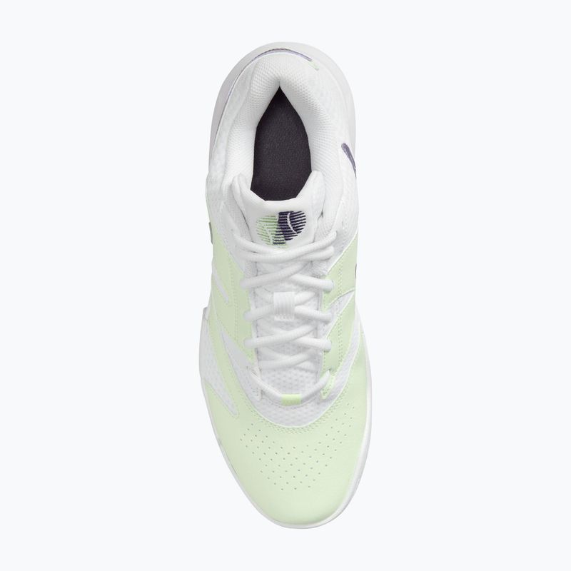 Pantofi pentru bărbați Nike Court Lite 4 white/volt tint/dark raisin 6