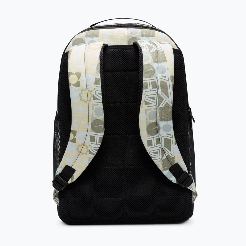 Rucsac de antreanament Nike Brasilia 9.5 35 l off white/black/white 3