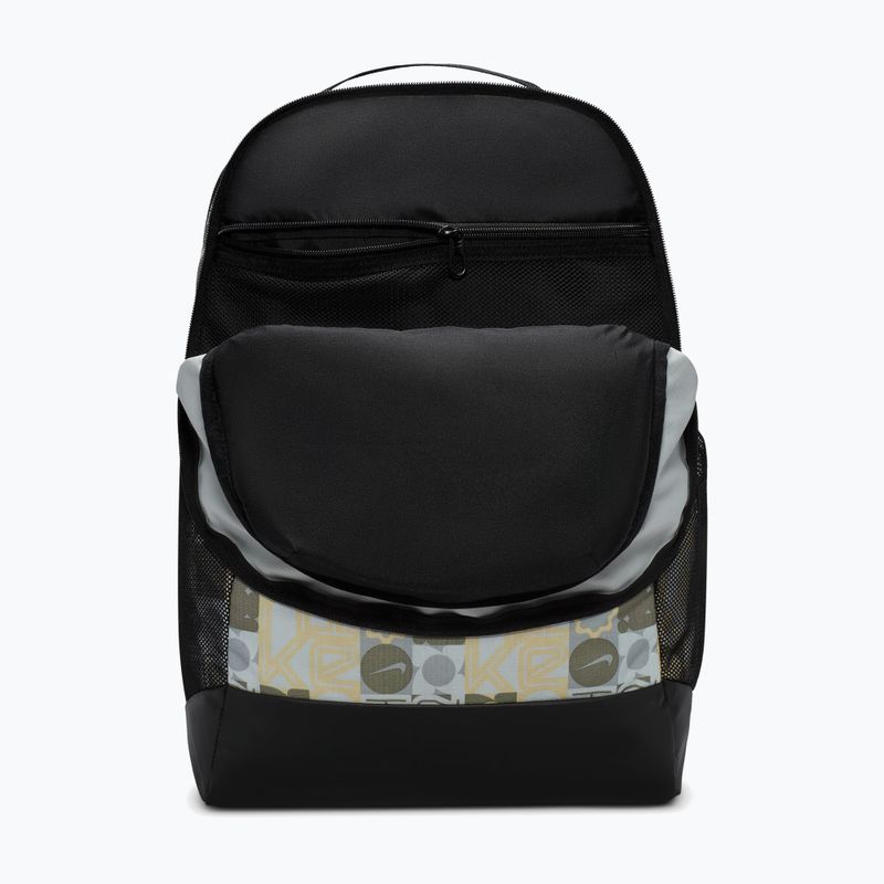 Rucsac de antrenament Nike Brasilia 9.5 24 l off white/black/white 4