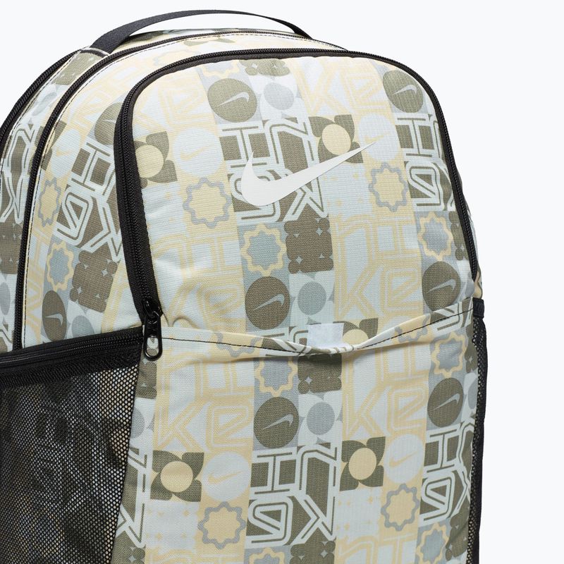 Rucsac de antrenament Nike Brasilia 9.5 24 l off white/black/white 7