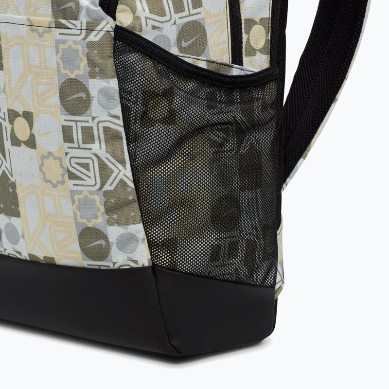 Rucsac de antreanament Nike Brasilia 9.5 35 l off white/black/white 9