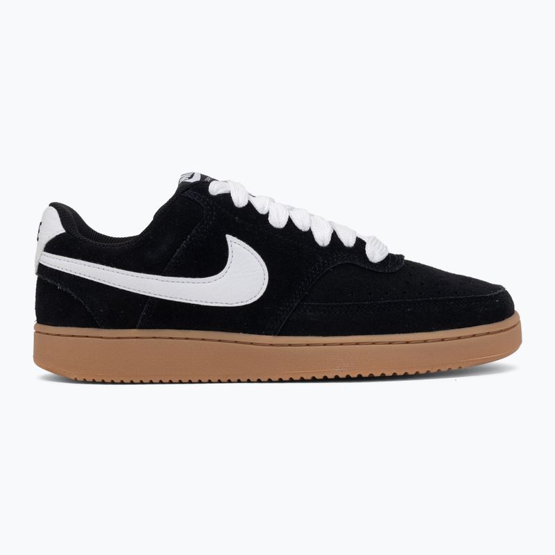 Încălțăminte pentru bărbați Nike Court Vision Low FL black/gum med brown/white 2