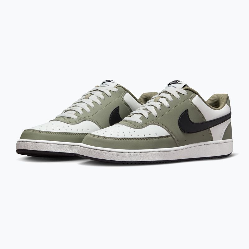 Încălțăminte pentru bărbați Nike Court Vision Low summit white/silver sage/black 3