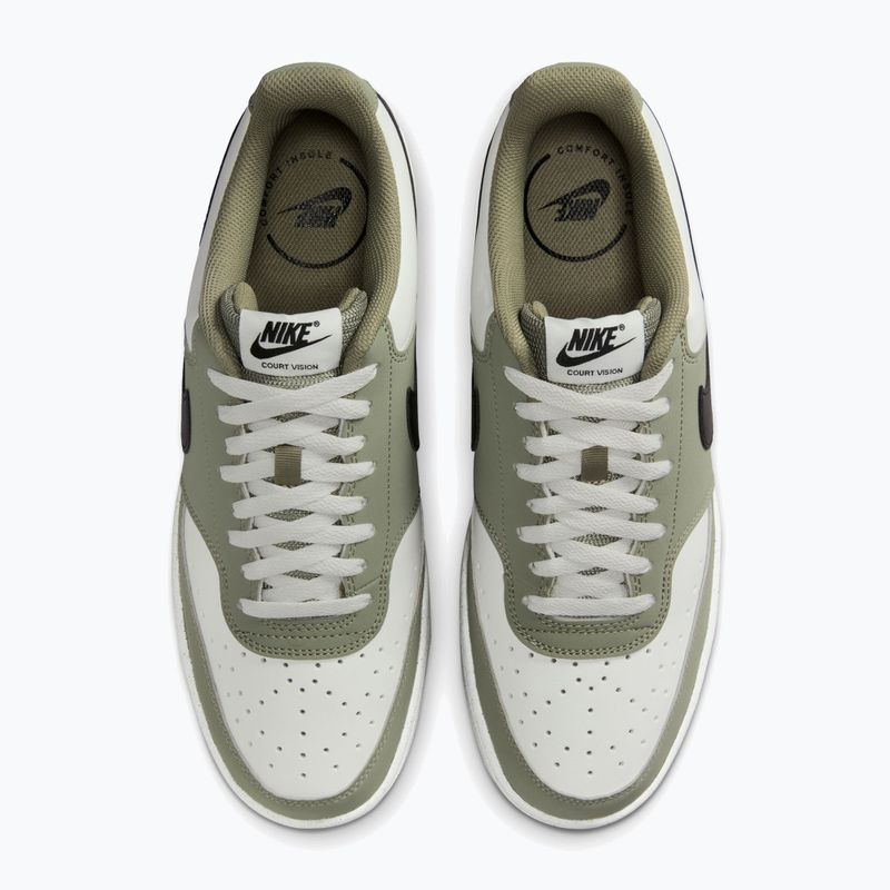 Încălțăminte pentru bărbați Nike Court Vision Low summit white/silver sage/black 7